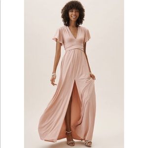 BHLDN Mendoza Dress in Blush, Size 12